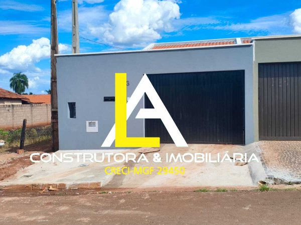 Casa nova no Bairro Brasil em Ituiutaba