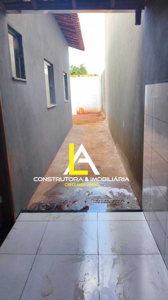 Casa nova no Bairro Brasil em Ituiutaba
