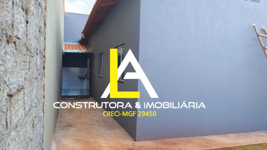 Casa nova no Bairro Brasil em Ituiutaba