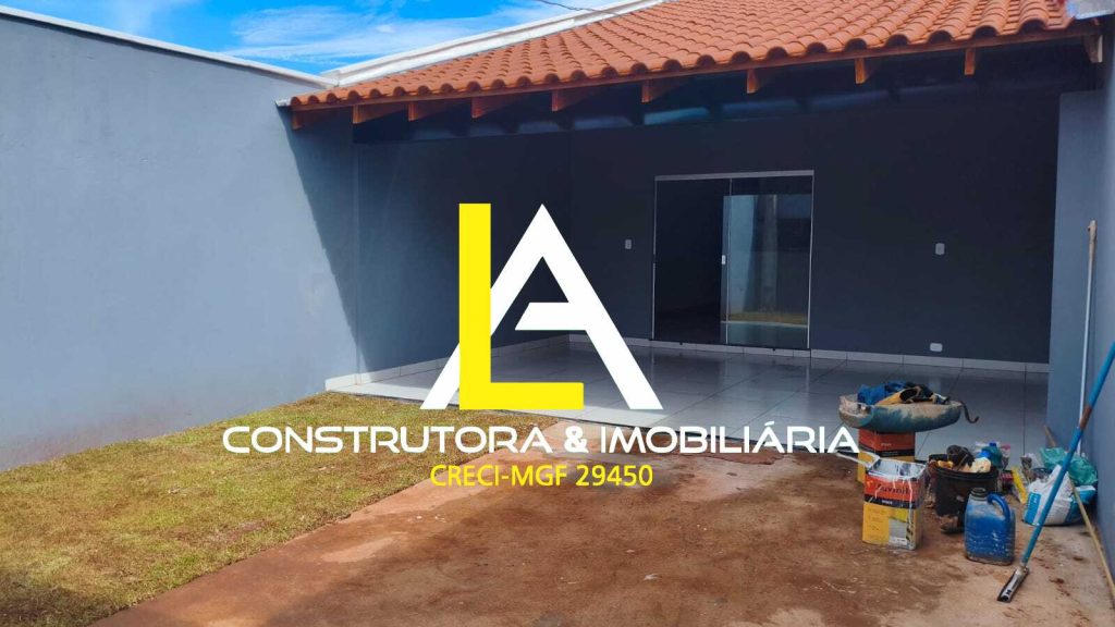 Casa nova no Bairro Brasil em Ituiutaba