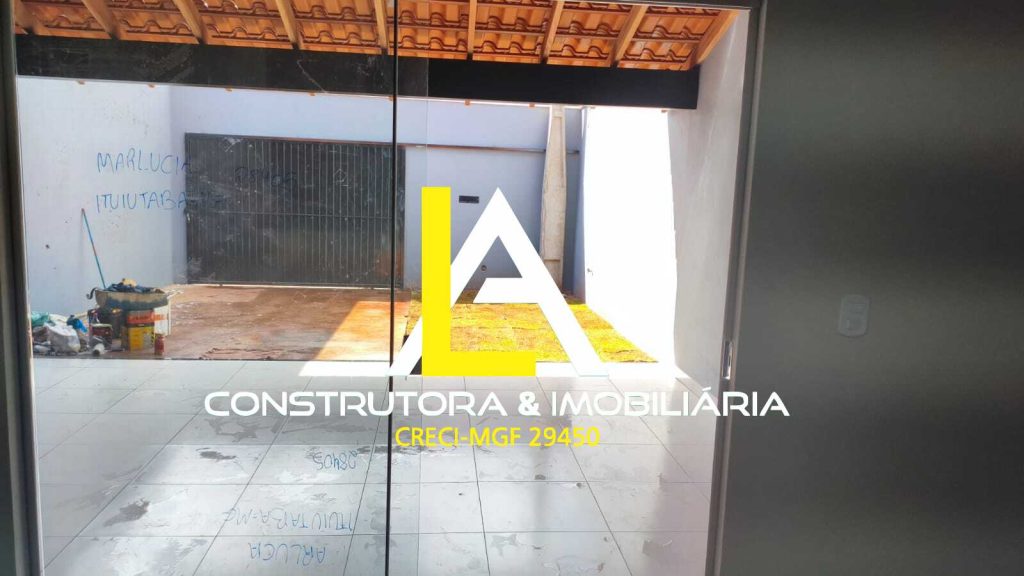 Casa nova no Bairro Brasil em Ituiutaba