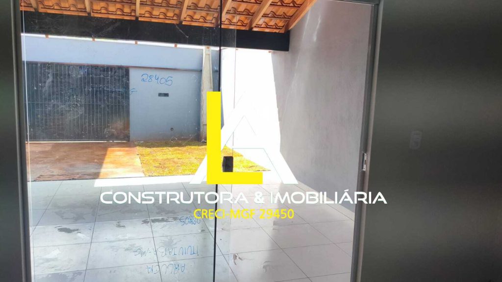 Casa nova no Bairro Brasil em Ituiutaba