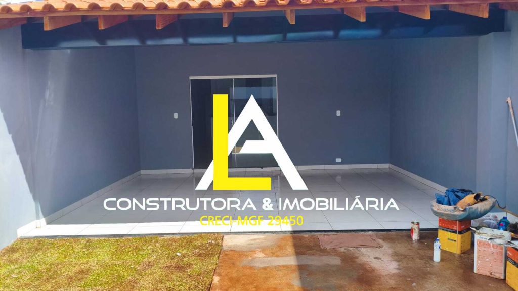 Casa nova no Bairro Brasil em Ituiutaba